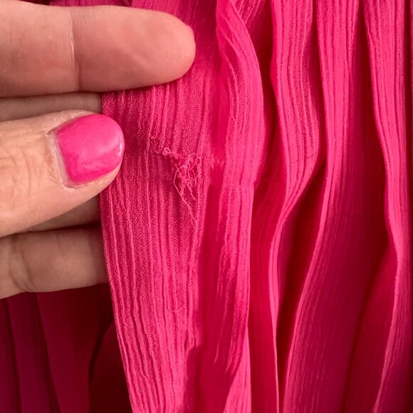 HOLLISTER sz S barbie pink shaky shake twirl mini skirt NWT *flaw - Picture 3 of 7